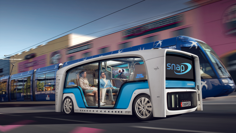 Illustration for article titled Rinspeed's New Self-Driving, Uh, Concept 'Car' Is Cool